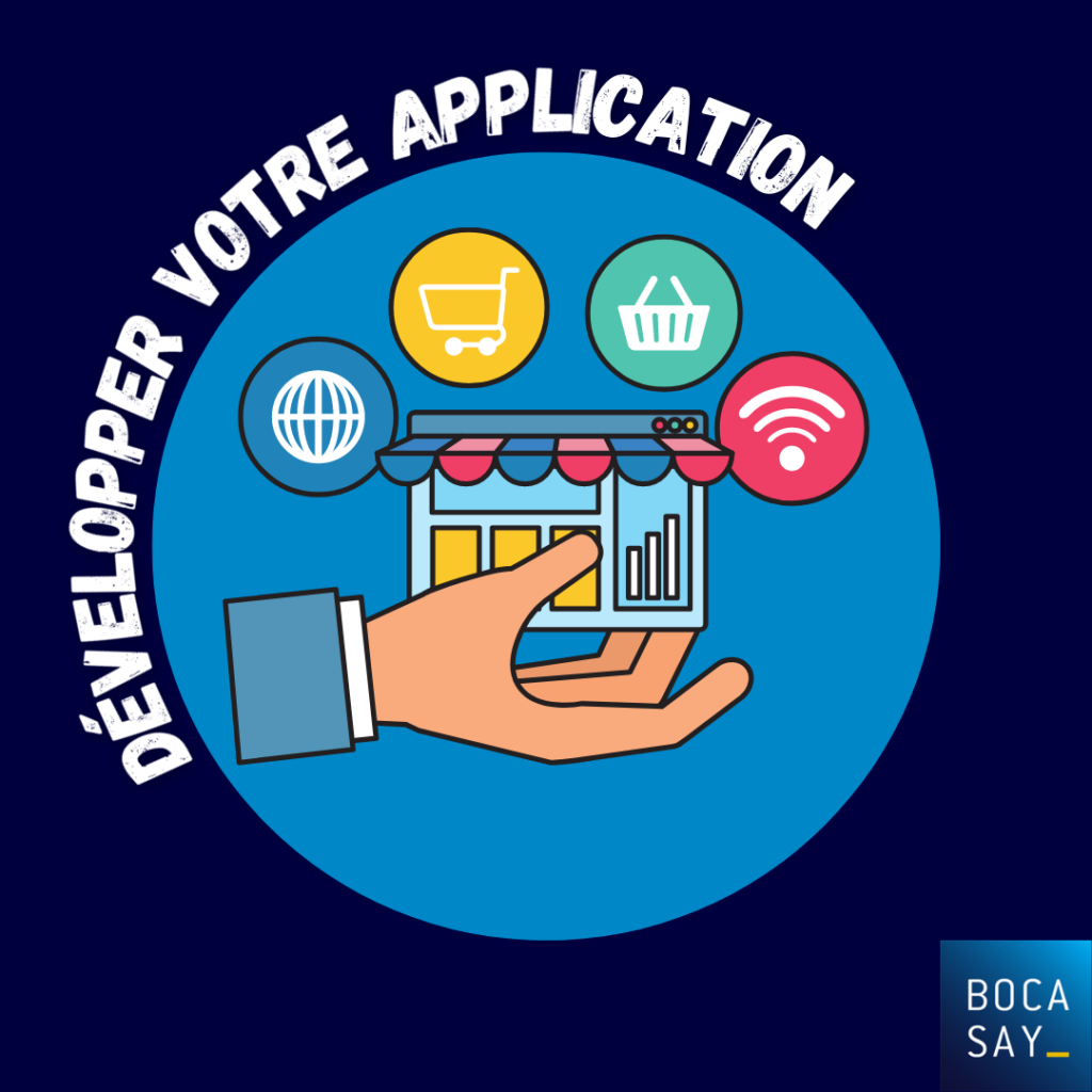 Développer votre application/site de e-commerce en quelques étapes.