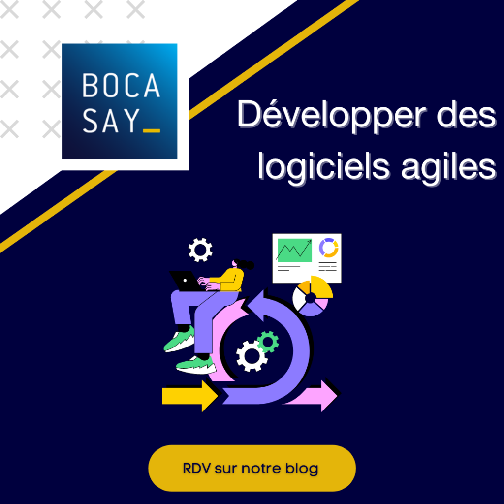 Utilisez les méthodes agiles pour votre développement de logiciel.