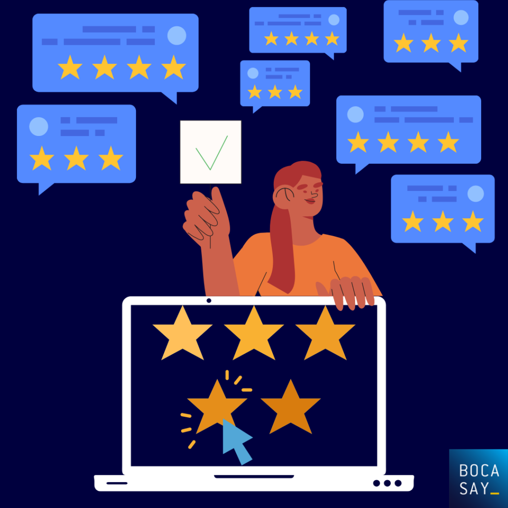 Positive customer reviews represent a real sales force that should not be underestimated.