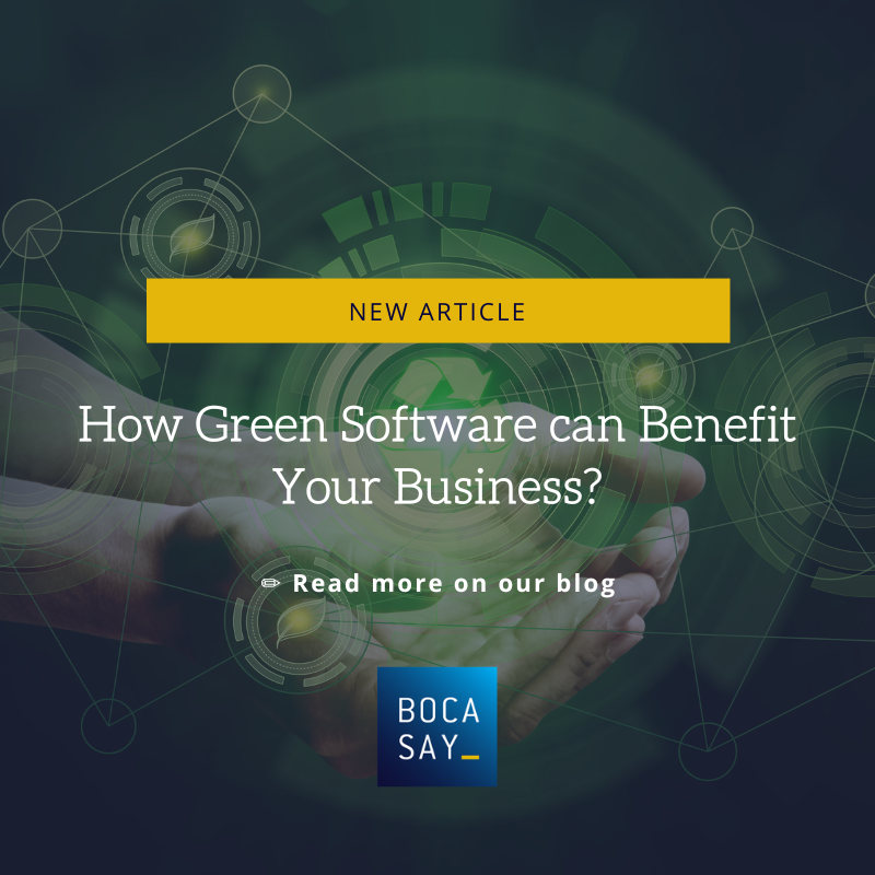 Be green in your IT development! ©Canva