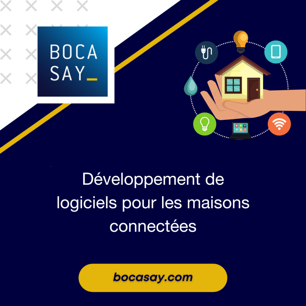 Bocasay, experts en développement informatique offshore vous explique comment fonctionnent les maisons connectées ©Canva