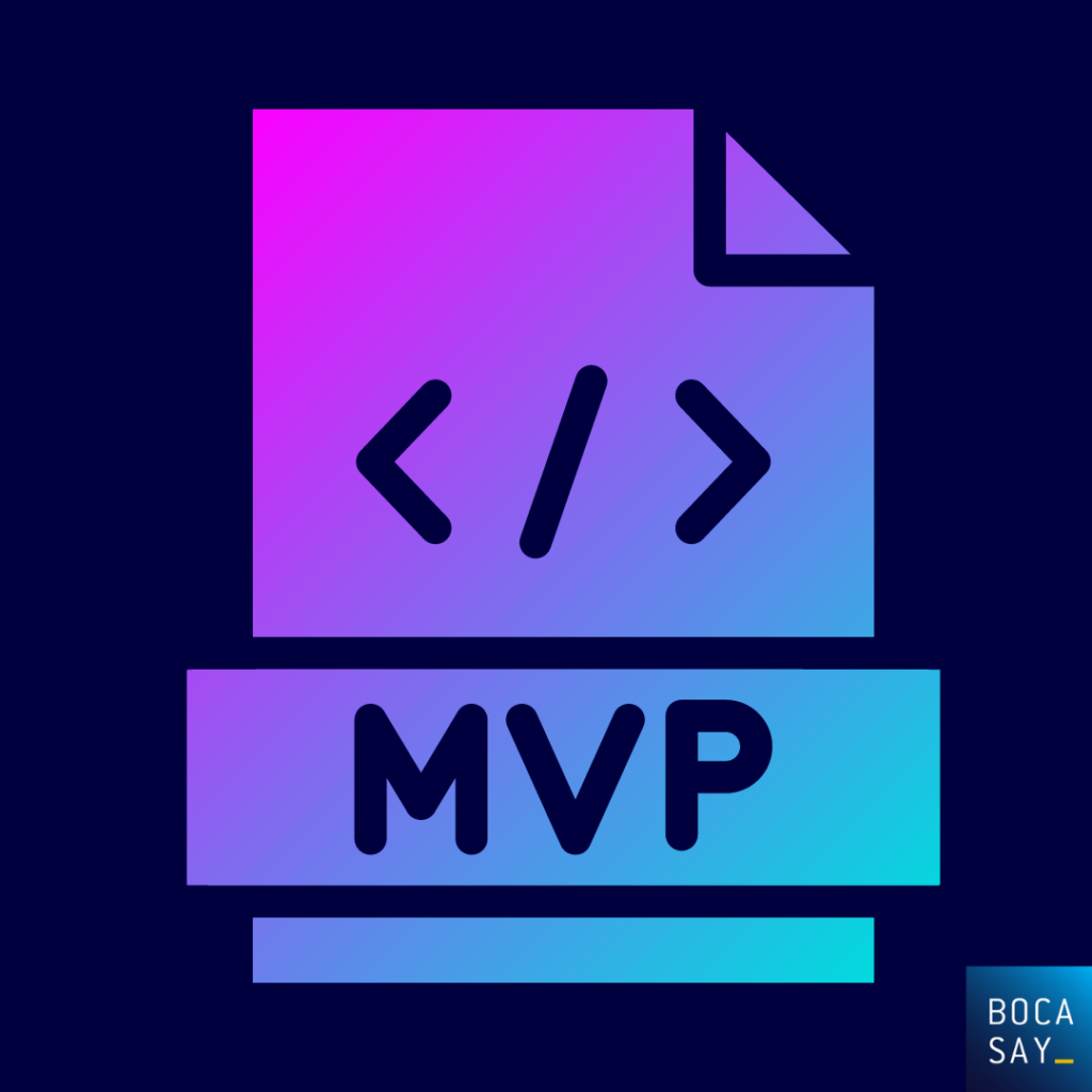 Bocasay teams are ready to help you build your MVP©Canva