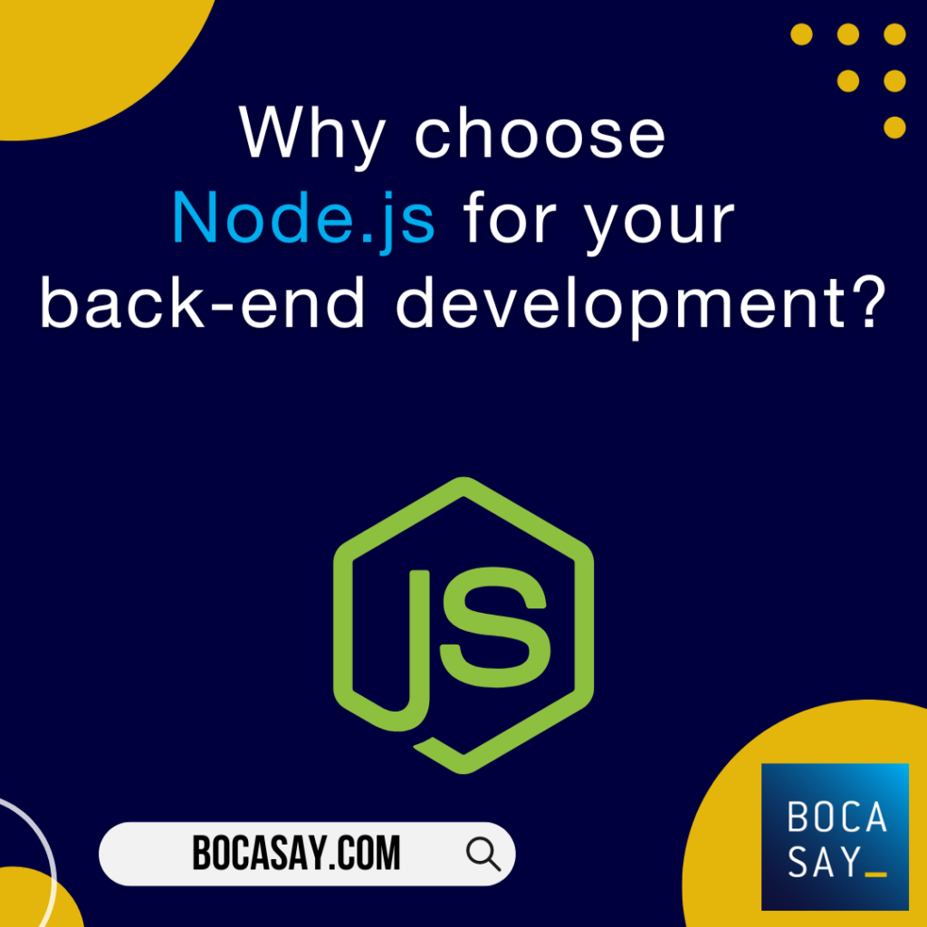 Why Node.js is THE solution for your back-end development ©Canva