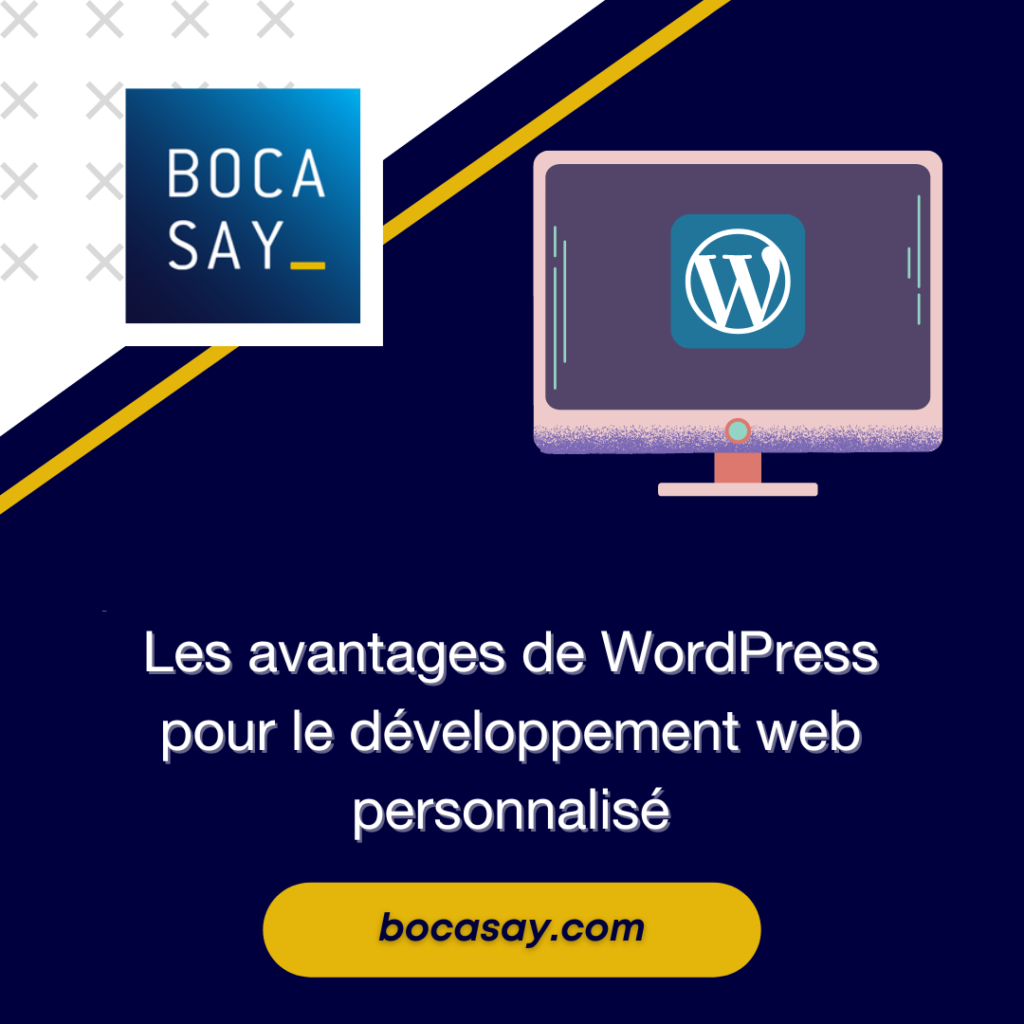 Les développeurs offshore Bocasay vous présente les avantages de WordPress ©Canva