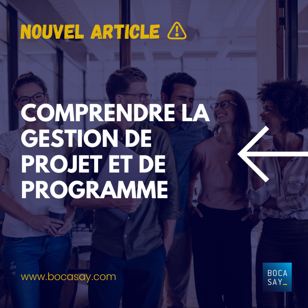 Ne confondez plus les rôles de la gestion de projet et la gestion de programme avec l’agence d’outsourcing offshore Bocasay ©JacodLund