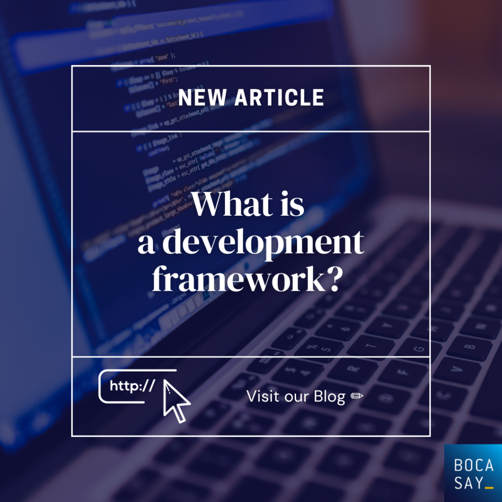 Discover frameworks in IT development with the offshore outsourcing company Bocasay ©Pexels
