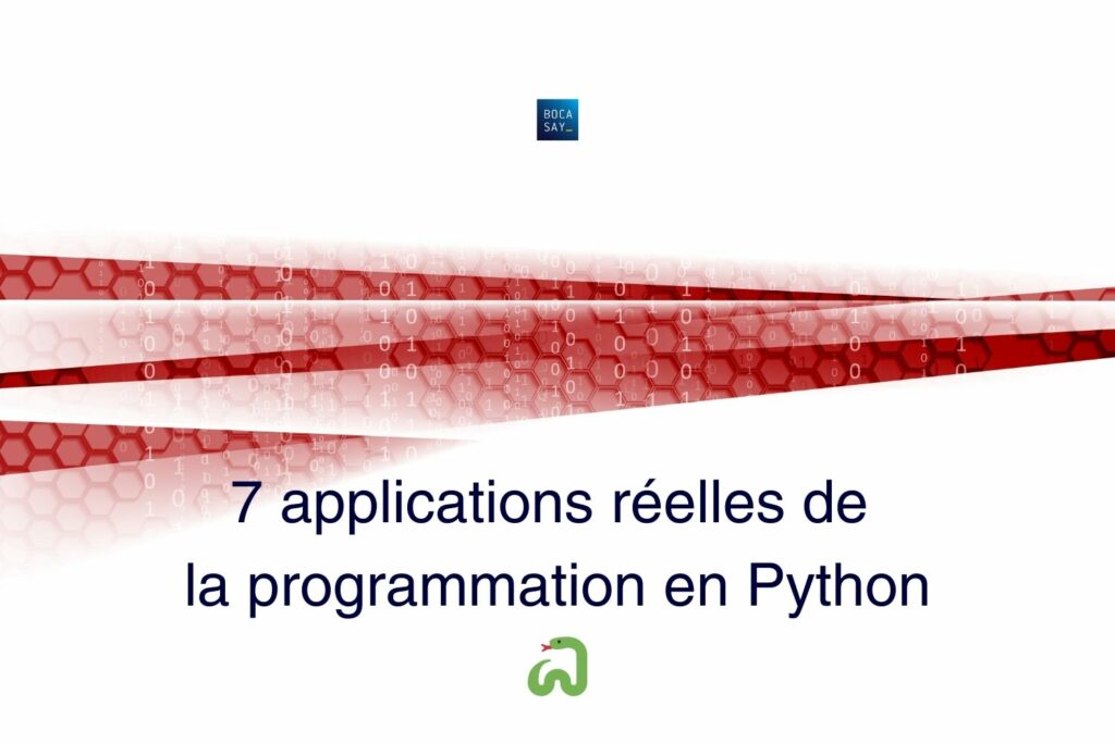 Quelles applications développer avec Python ?